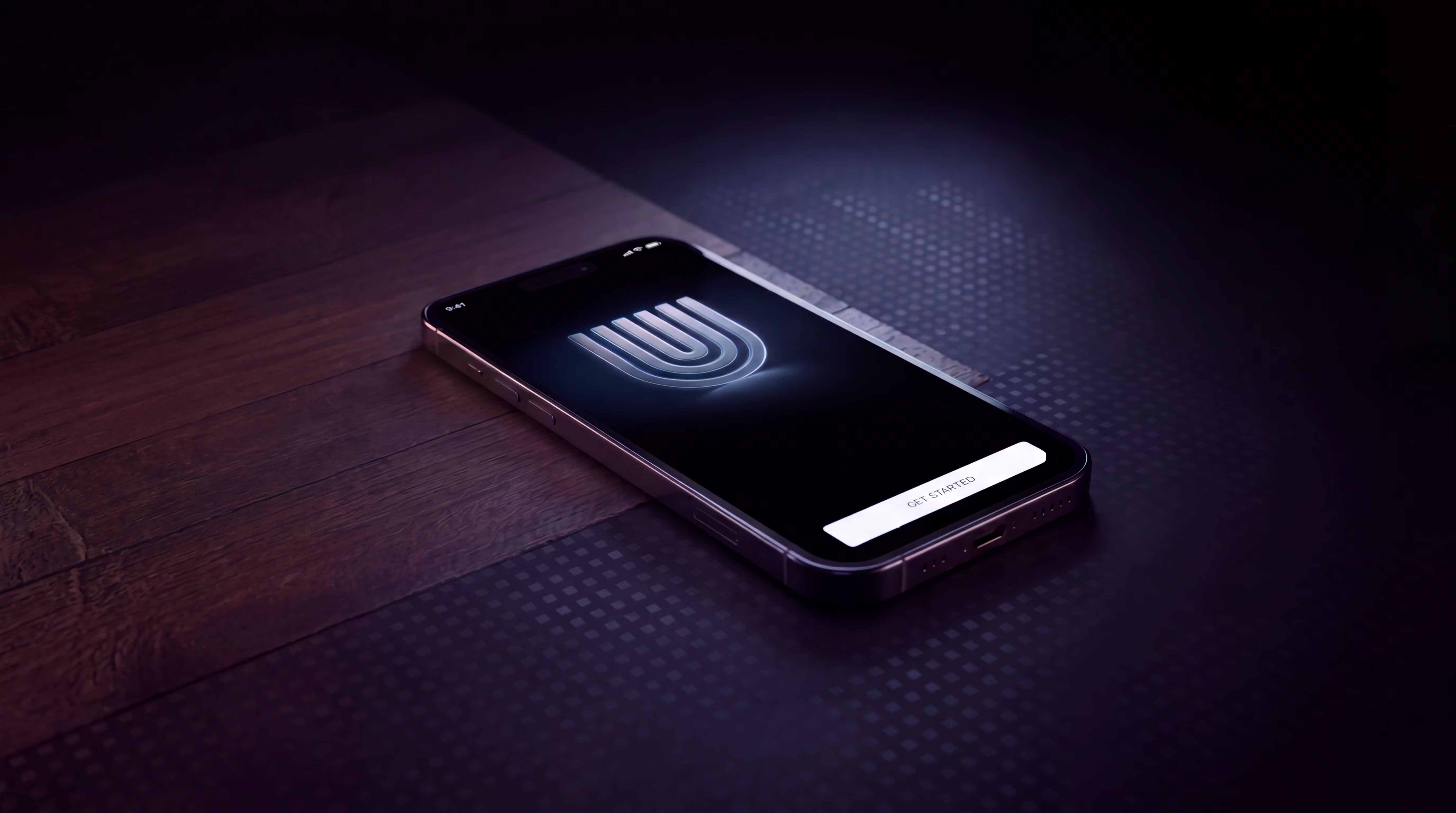 Unetwork app on a mobile phone